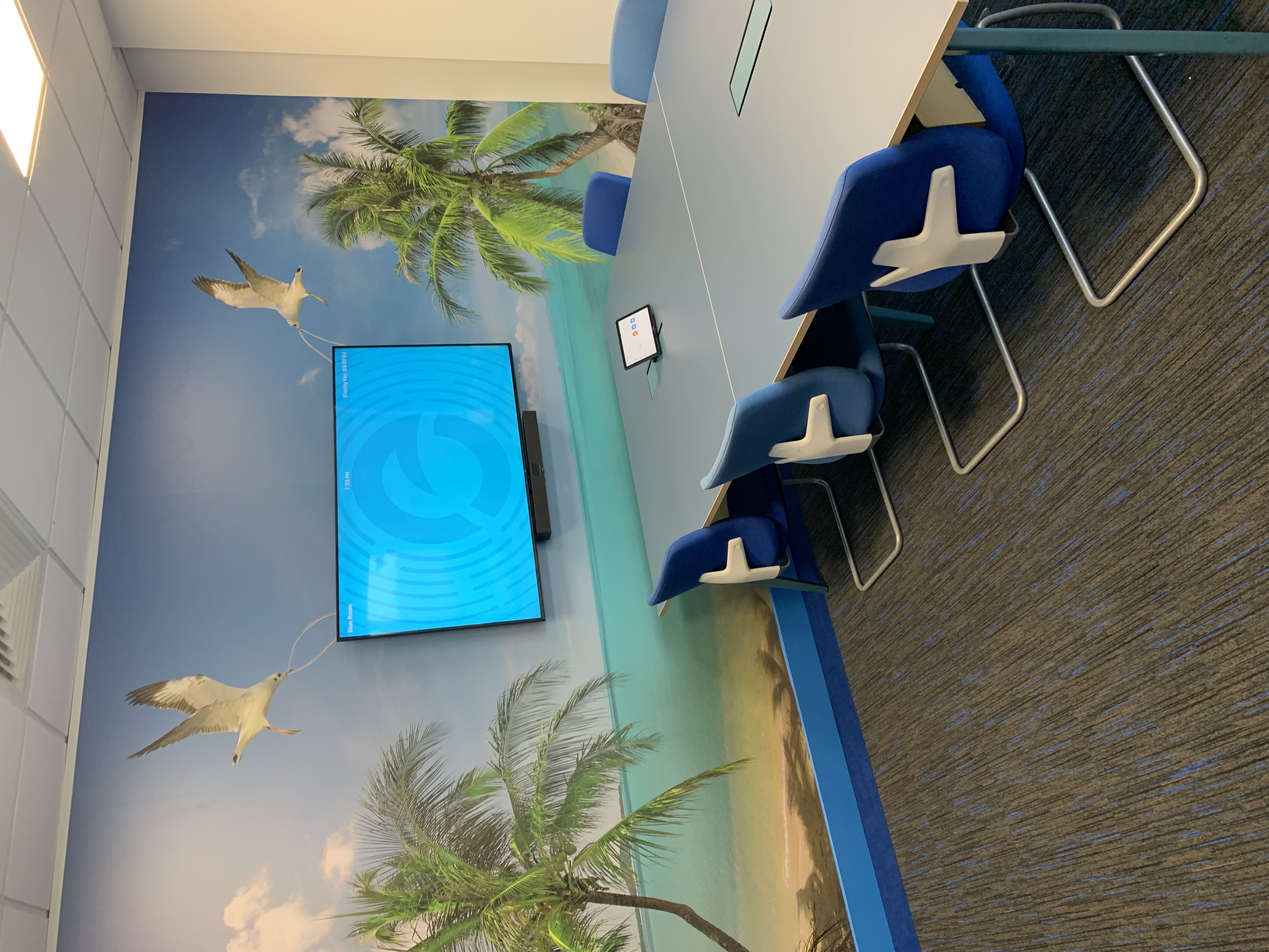 Modern commercial office space