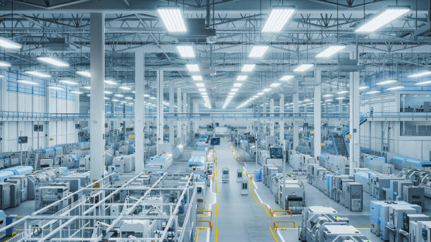 Modern manufacturing facility