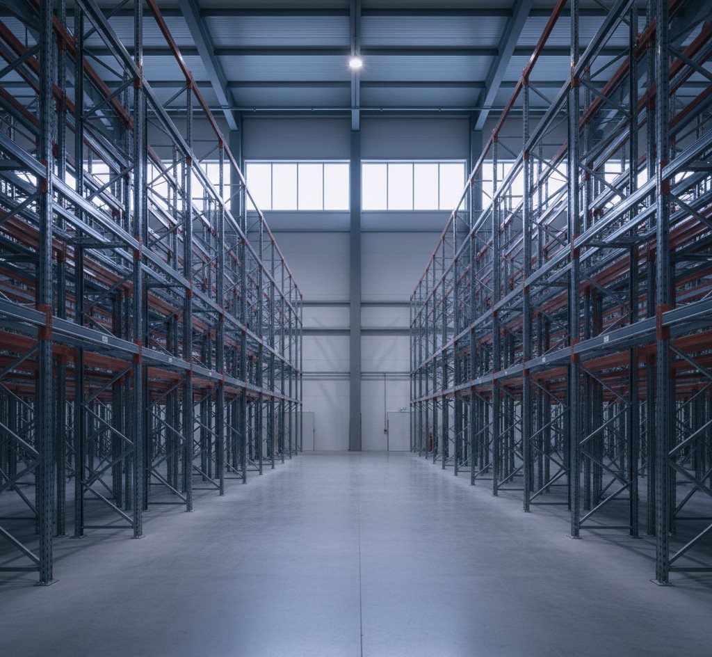 Industrial warehouse racking system - commercial fit-out cost considerations UK